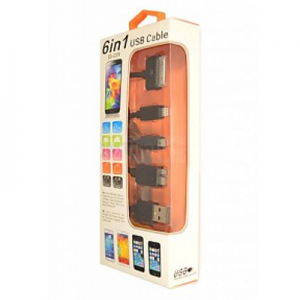 USB Kabel 30pin+Lightning+Micro USB
