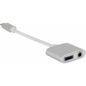 Lightning Splitter with USB for Apple iPhone 7/8/X/XS/MAX/XR