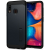 Spigen Slim Armor Samsung Galaxy A40 Case ACS0009 + Tempered Glass Samsung A40 (Dak)