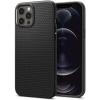 Spigen Liquid Air Case Black voor Apple iPhone 12/12 Pro (ACS01701)