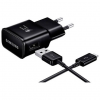 Samsung Adaptive Fast Charger 2A + Micro USB Black (EP-TA20EBEUGWW)