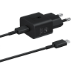 Samsung Fast Travel Charger USB-C 25W Black incl Cable (EP-T2510XBEGEU)