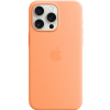 Apple Silicone Case Orange Sorbet iPhone 15 Pro Max (MT1V3ZM/A)