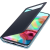 Samsung S-View Wallet Cover Black voor Galaxy A71 (EF-EA715PBEGEU)
