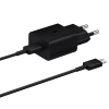 Samsung Fast Travel Charger USB-C 15W Black incl Cable EP-T1510XBEGEU