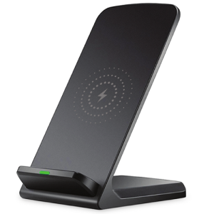 Phonesmart FastCharge Qi Stand 15W USB-C met LED-indicator Zwart
