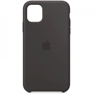 Apple iPhone 11 Silicone Case Black