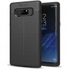 Leatherlook Back Case Black voor Samsung Galaxy Note 8