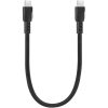 Phonesmart Nylon 0,3m Datakabel USB-C naar USB-C Black (PS163900)
