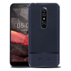 Rugged Armor Case Blue voor Nokia 5.1