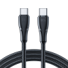 Phonesmart Nylon Woven USB-C Cable 100W 1.2m Black (PS10312)