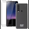Phonesmart Rugged TPU Case Transparant + Tempered Glass CAT S75 (PS3305724)