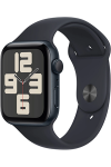 Apple Watch SE (2023) GPS 44mm Sport Band S/M Midnight (MRE73QF/A)