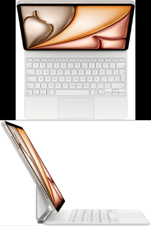 Apple Magic Keyboard White iPad Air 13 2024/2025 (MDFW4N/A)