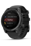 Garmin Fenix E Watch GPS 47mm AMOLED Slate Gray Steel