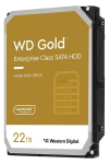Western Digital Gold interne harde schijf 22TB 7200 RPM 512MB 3.5 SATA III